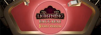 First Person Lightning Baccarat